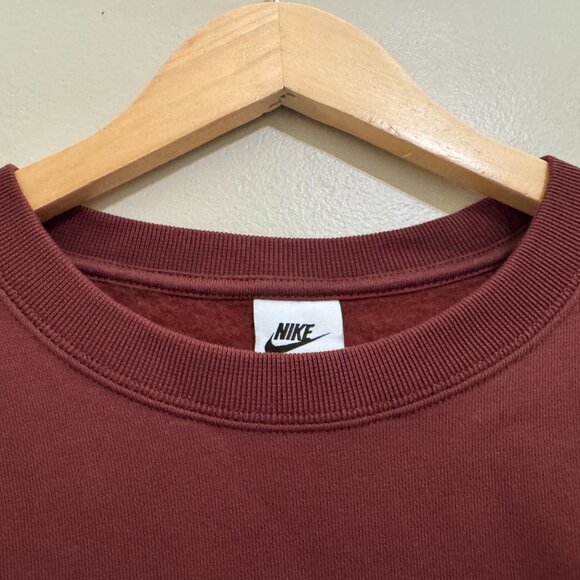 Nike Nikelab Solo Swoosh Men's Fleece Heavyweight Sweatshirt DX1361-231 Mens - Picture 6 of 9